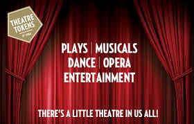 Theatre Token Gift Cards Free Delivery UK and all Ireland
