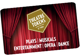 Theatre Token Gift Cards Free Postage UK & Ireland. Only here!